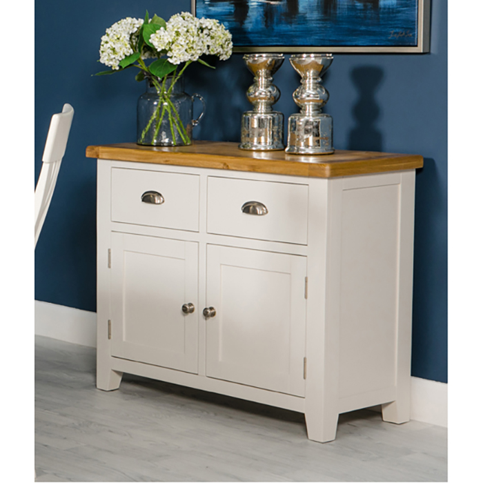 Oxford White Finish Small Sideboard